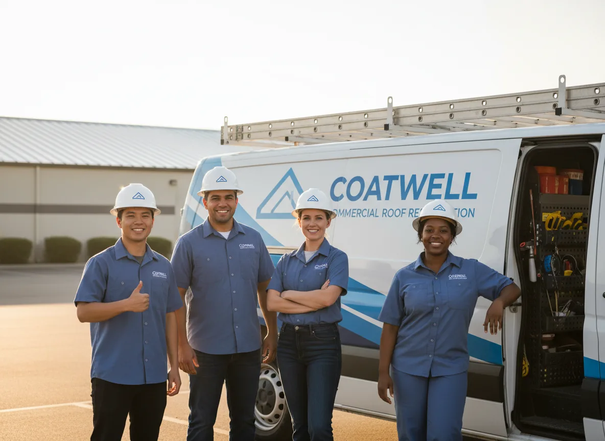 Commercial roof coating company in D Hanis, TX